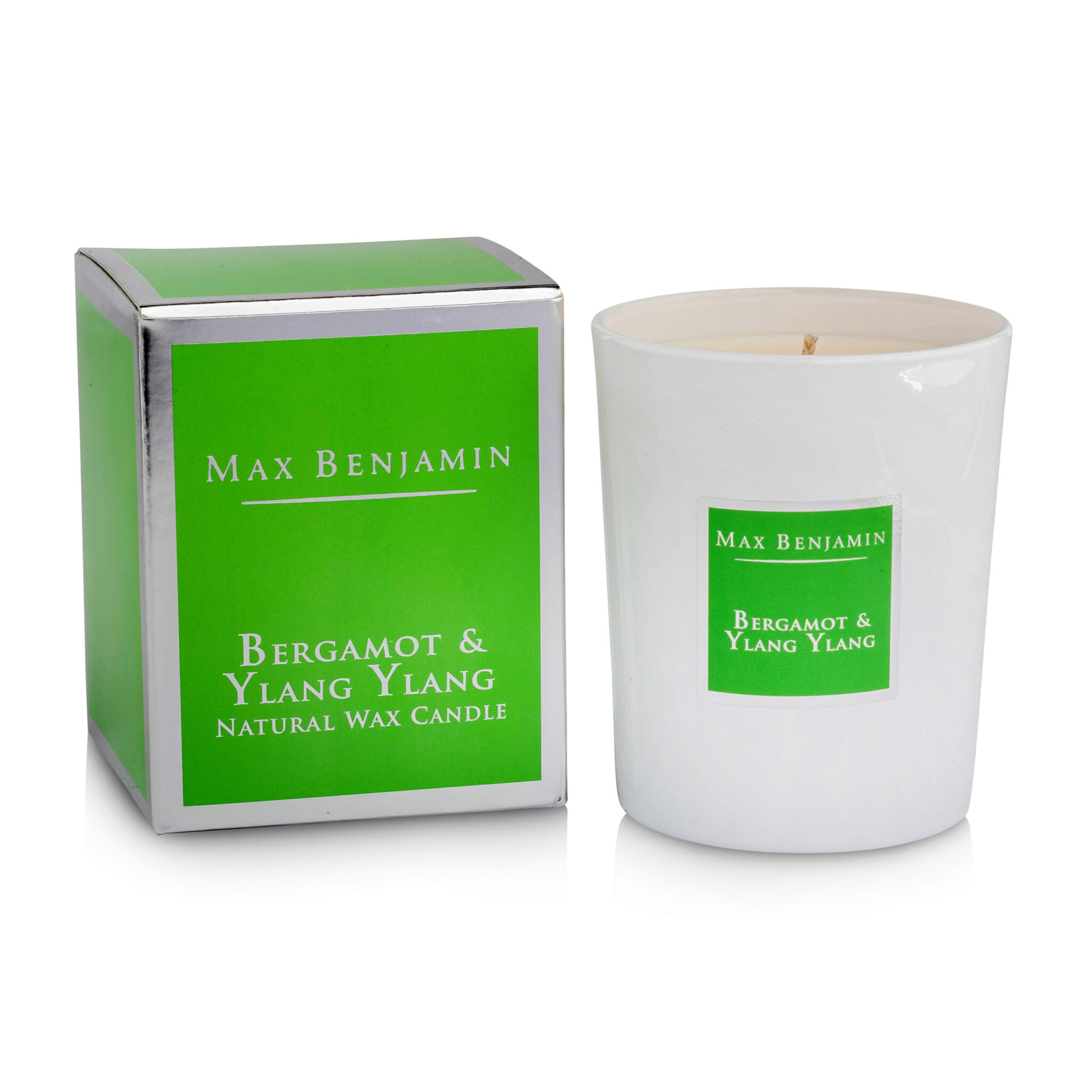 MAX BENJAMIN CANDLES CLASSIC COLLECTION BERGAMOT & YLANG YLANG